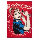 Queen Kerosin Motor Queen I Can Do It t-shirt red