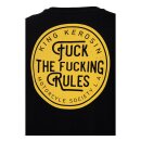 King Kerosin Fuck The Fucking Rules t-shirt black