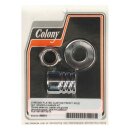 Colony axle spacer kit front, grooved
