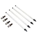 Colony Aluminium einstellbar Stößelstangen Umrüstung Kit für Harley Shovel 66-84