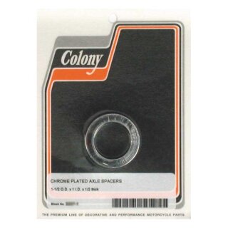 COLONY UNIV. AXLE SPACERS 1/2 INCH LONG