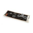 COLONY AXLE SPACER KIT REAR, GROOVED