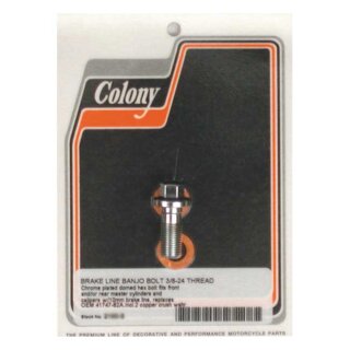 COLONY BANJO BOLTS, 3/8-24