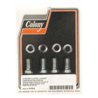 Colony, mount bolt Linkert carburetor. Standard length
