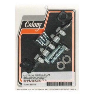 Colony, electrical terminal plate