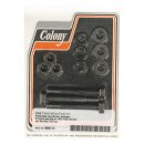 Colony, oil tank mount kit. Black parkerized