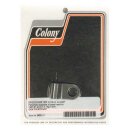 Colony, speedo cable clamp. Black parkerized