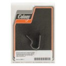 Colony, speedo cable clamp. Black parkerized