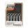 Colony, front/rear brake rotor bolt & nut kit. Chrome hex