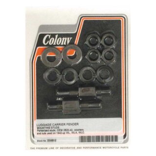 Colony, luggage carrier mount