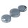 Triple tree nut cover set. Chrome