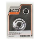 Colony, wheel bearing cone seal retainer & nut kit....