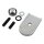 Seat thumb screw kit 1/4-28. With alu tab cover