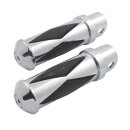 DIAMOND FOOTPEGS, FEMALE/LARGE DIA.