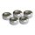 Rear pulley bolt cover kit. Chrome