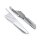 Wind deflector set. Chrome