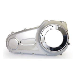 Primärdeckel chrom aussen für Harley Dyna Softail 06-17