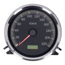 FL speedometer, 95-03 face, black. Electronic drive