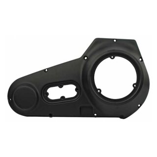 Primärdeckel aussen schwarz matt für Harley FX Shovel 70-85