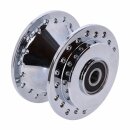 Vorderrad Nabe Singleflansch Chrom für Harley XL Sportster FXD Dyna 00-07