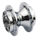 FRONT WHEEL HUB, CHROME