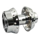 FRONT WHEEL HUB, CHROME