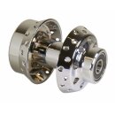 FRONT WHEEL HUB, CHROME