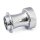 REAR WHEEL HUB, CHROME