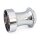 REAR WHEEL HUB, CHROME
