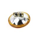 Sealed Beam Spotlight Scheinwerfer Einsatz gelb 4 1/2"  12V 30W