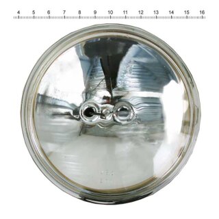 4-1/2" 30W 12V sealed beam unit. Clear lens