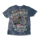 WCC El Diablo T-shirt vintage blue