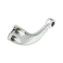 Sportster rider footpeg bracket, right. Chrome