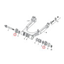 OEM Style Ersatz Äußerer Schwingen Gummihalterung für Harley FXR Touring 86-08