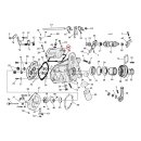 Getriebe Deckel Top Cover chrom für Harley Evo Big Twin 87-99