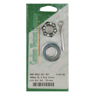 CASTLE NUT KIT, REAR AXLE