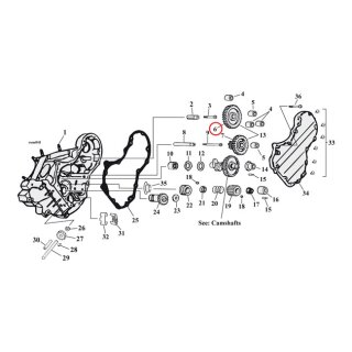 Idler gear, for circuit breaker
