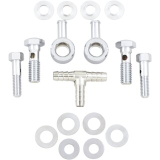 Luftfilter Entlüftungsschraube und Banjobolzen Kit für Harley 91-25