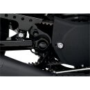 Schwingen Achse Bolzen Abdeckung  schwarz für Harley XL Sportster 04-13