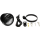 Koso LED Star Fog Nebelscheinwerfer Set schwarz