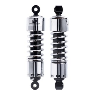 Progressive Suspension 412 Tieferlegung Stoßdämpfer chrom für Suzuki Intruder 85-09