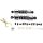 Progressive Suspension 412 Tieferlegung Stoßdämpfer chrom für Suzuki Intruder 85-09
