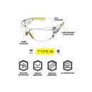 Mechanice Type-N safety glasses clear lens