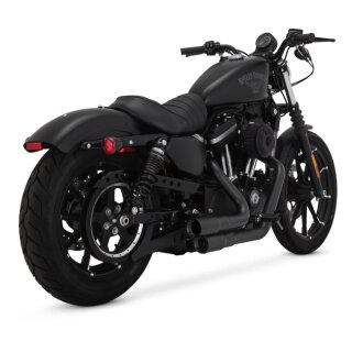 Vance & Hines Mini Grenades PCX Auspuffanlage schwarz für Harley XL Sportster 14-22