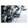 Burly, Mini MX style foot pegs. Black