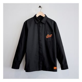 Bolt Type Canvas snap shirt