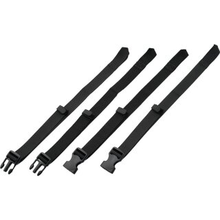 Fixing Belts for DH-748 Water-Resistant Backpack Set contains 4 belts Black