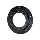Porthole Derby Cover 5-hole Gloss Black