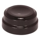Smooth Shock Absorber Nut Cover Satin Black Powder Coated