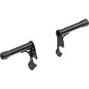 Club-Style Crash Bar Width: 900 mm Black Powder Coated Rear